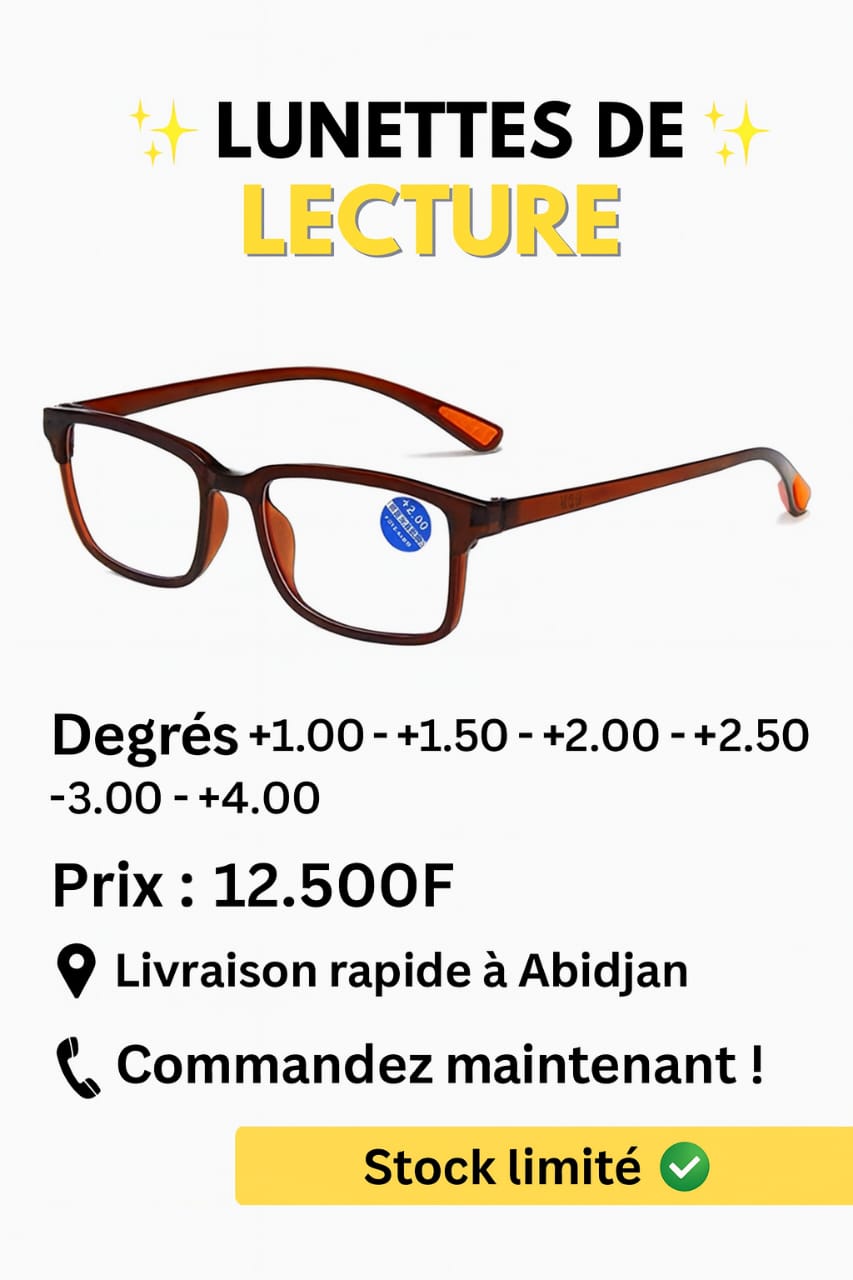 LUNETTE DE LECTURE